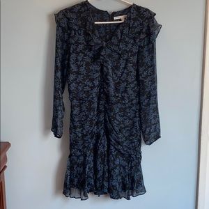 Veronica Beard Ruched Lightweight Dress